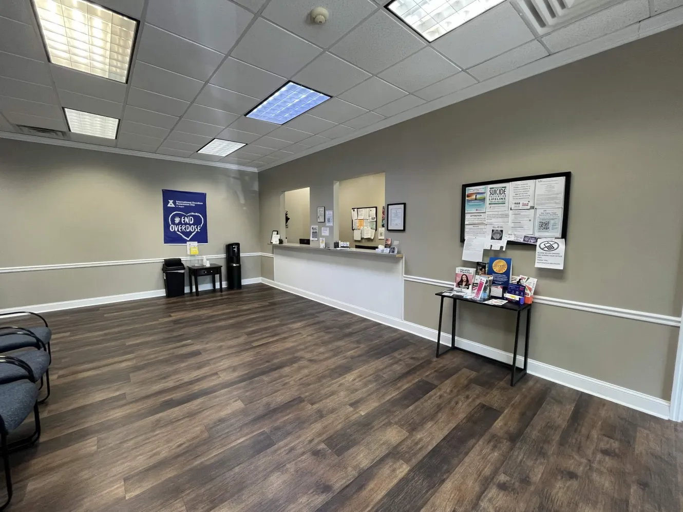 Main lobby at the Chattanooga clinic