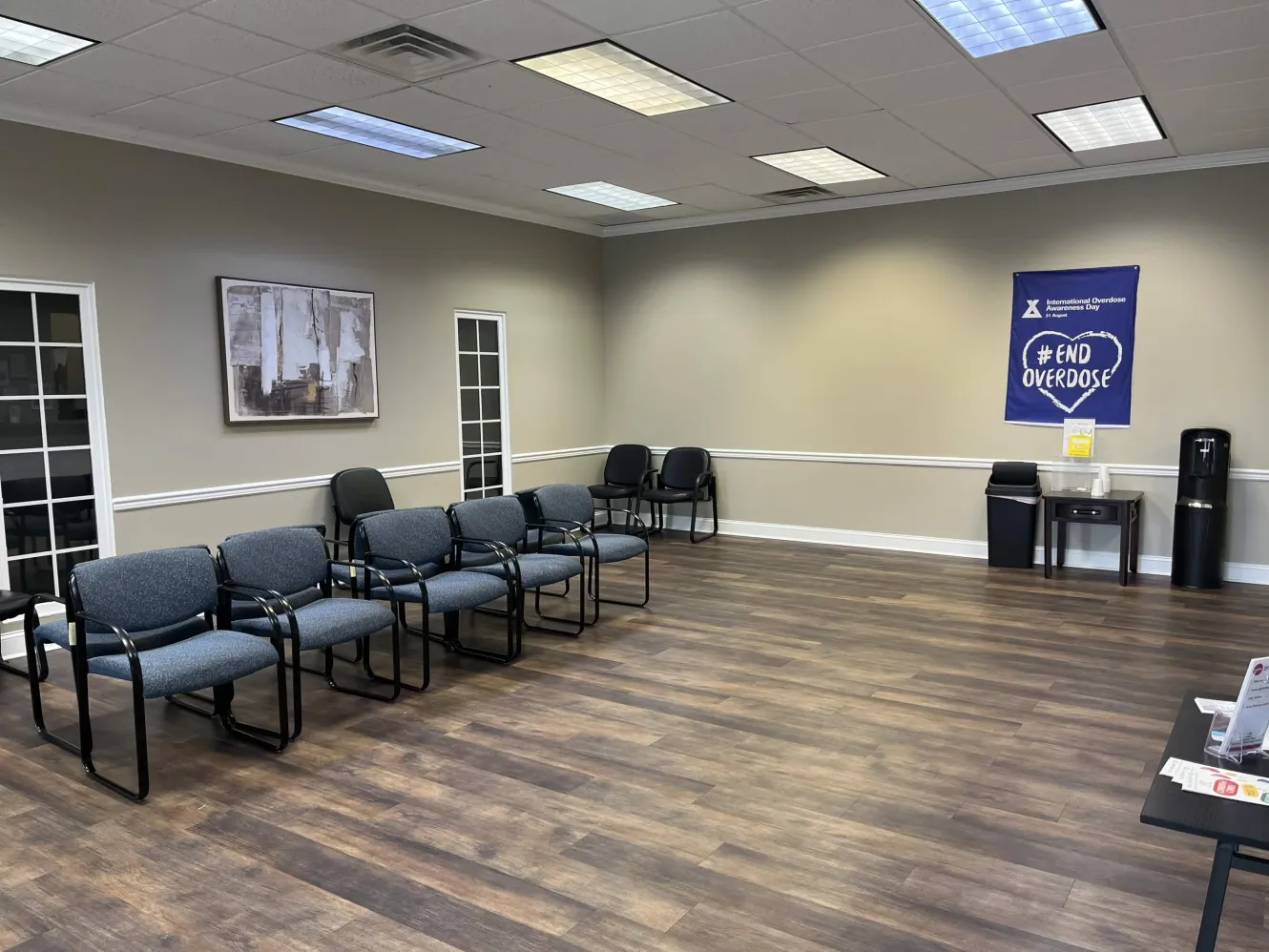 Lobby at the Chattanooga clinic