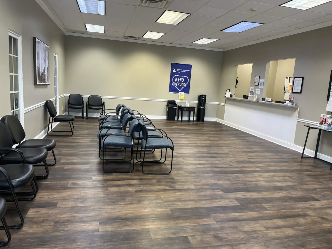 Lobby at the Chattanooga clinic