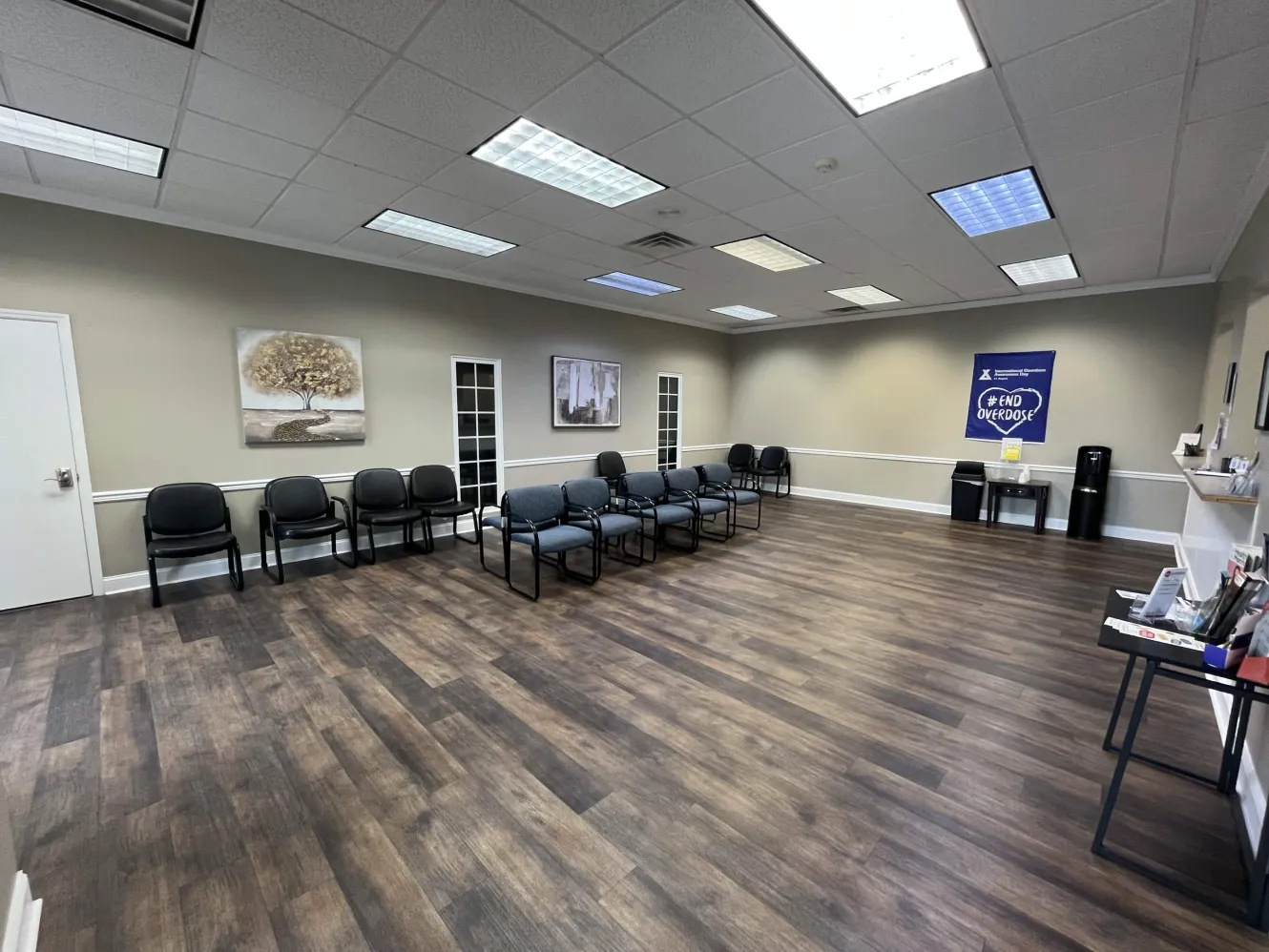 Lobby at the Chattanooga clinic