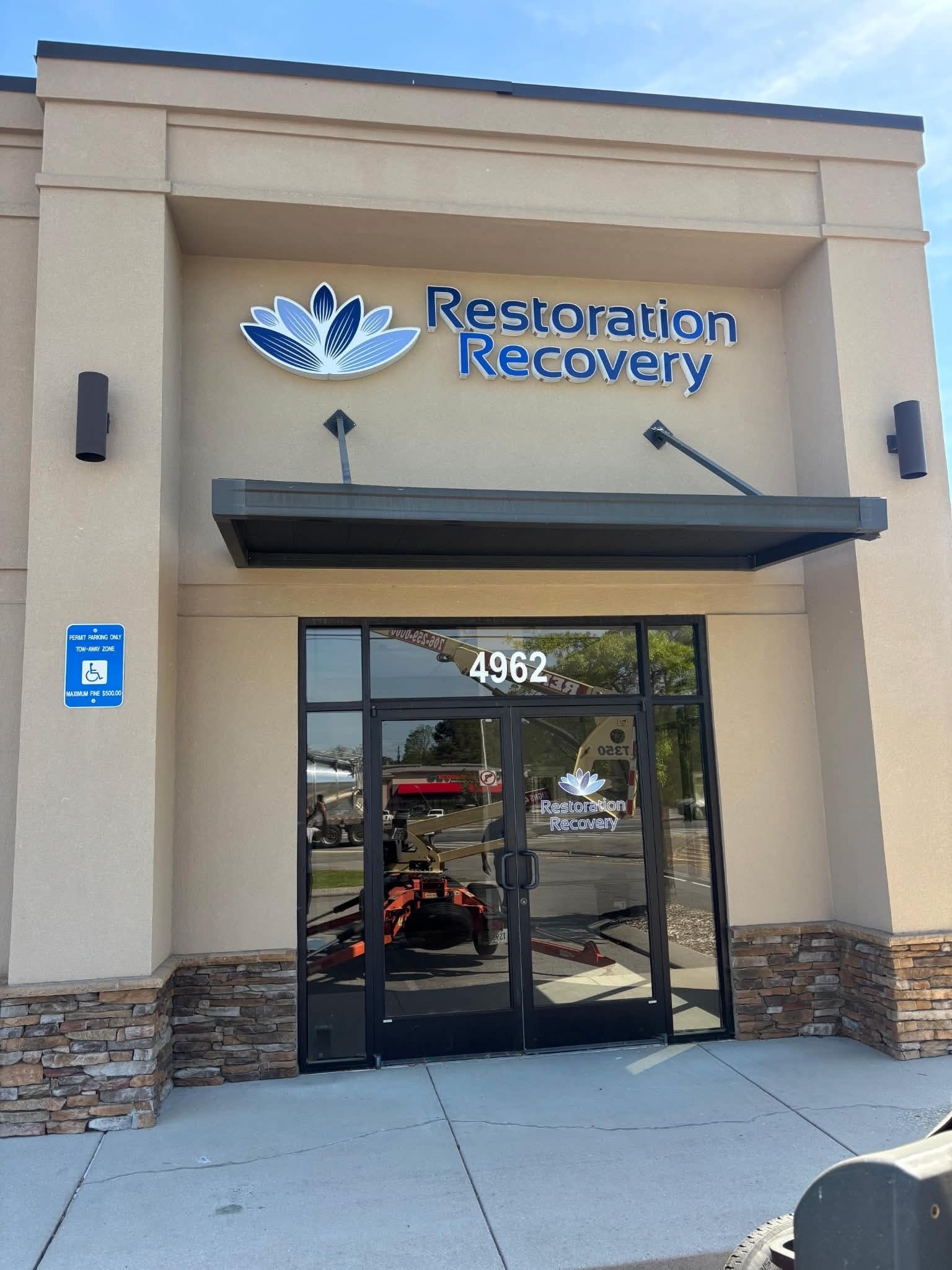 Restoration Recovery Ringgold clinic exterior view