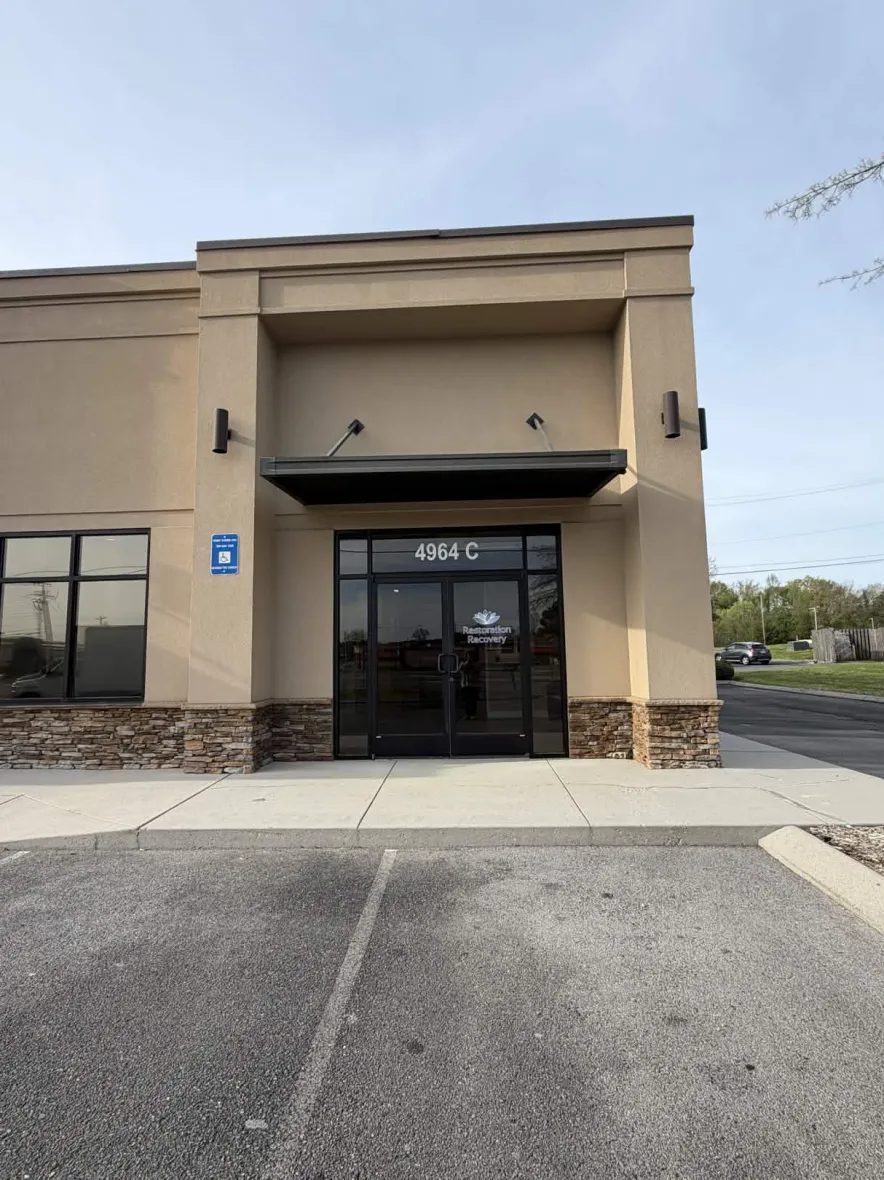 Restoration Recovery outpatient addiction treatment clinic entrance in Ringgold, Georgia