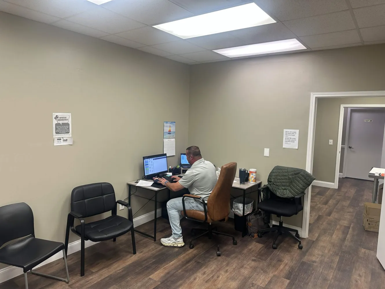 Office at the Soddy-Daisy clinic